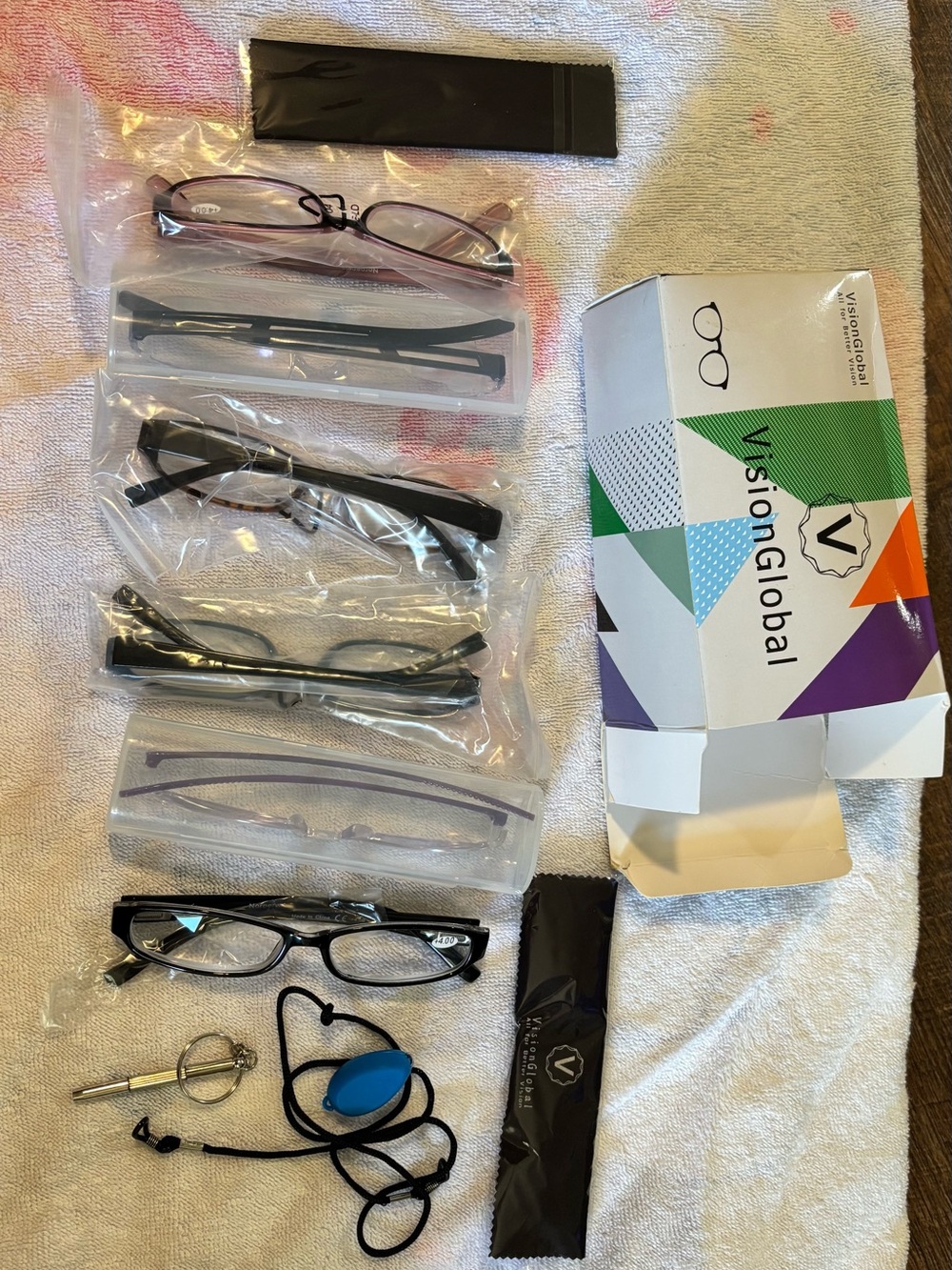 Men's Black Reading Glasses - Packable Frame